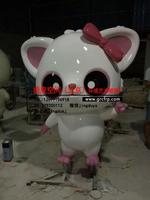 商場卡通動物雕塑/玻璃鋼雕塑
